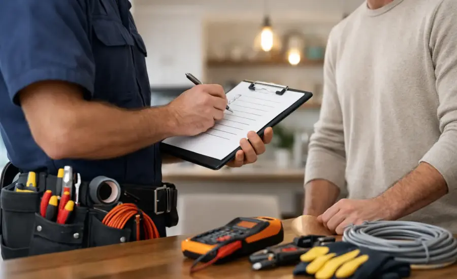 Electrician Hiring Checklist for Homeowners