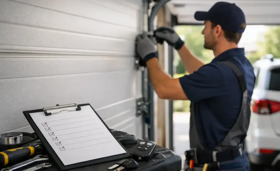 Garage Door Repair Company Near Me Checklist