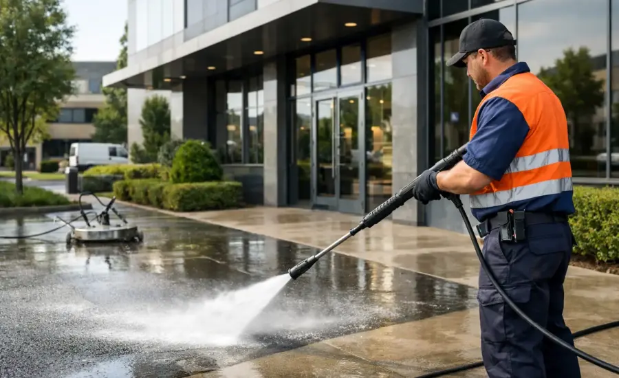 Pressure Washing for Commercial Properties
